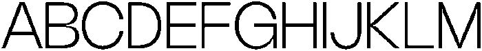 GC Gatuzo Extra Light otf (200) Font UPPERCASE
