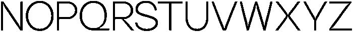 GC Gatuzo Extra Light otf (200) Font UPPERCASE