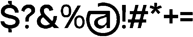 GC Gatuzo Medium otf (500) Font OTHER CHARS
