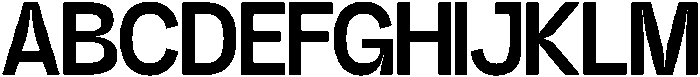 GC Gudlak Semi Bold otf (600) Font UPPERCASE