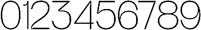 GC Gudlak Thin otf (100) Font OTHER CHARS