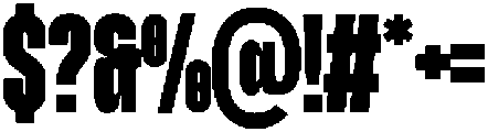 GC Magnu Bold otf (700) Font OTHER CHARS