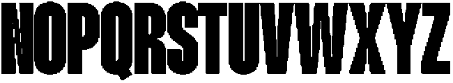 GC Magnu Bold otf (700) Font UPPERCASE