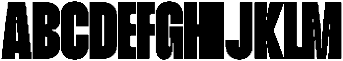 GC Magnu Extra Bold otf (700) Font UPPERCASE