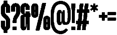 GC Magnu Medium otf (500) Font OTHER CHARS