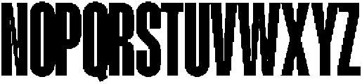 GC Magnu Medium otf (500) Font UPPERCASE