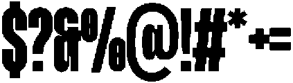 GC Magnu Semi Bold otf (600) Font OTHER CHARS