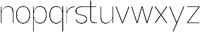 GC Methane Hairline otf (100) Font LOWERCASE
