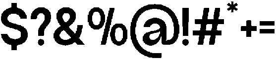 GC Methane Medium otf (500) Font OTHER CHARS