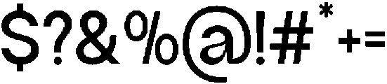 GC Methane Regular otf (400) Font OTHER CHARS