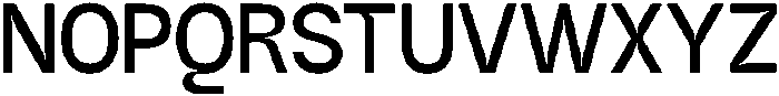 GC Methane Regular otf (400) Font UPPERCASE