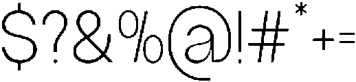 GC Methane Thin otf (100) Font OTHER CHARS