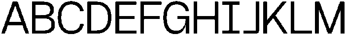 GC Molecule Light otf (300) Font UPPERCASE