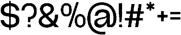 GC Molecule Regular ttf (400) Font OTHER CHARS