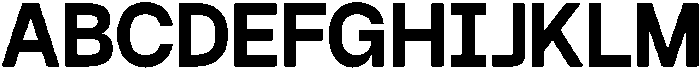 GC Molecule Semi Bold otf (600) Font UPPERCASE
