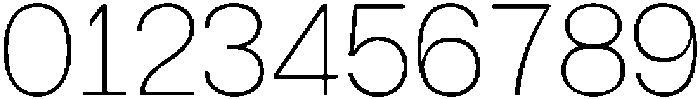 GC Molecule Thin otf (100) Font OTHER CHARS