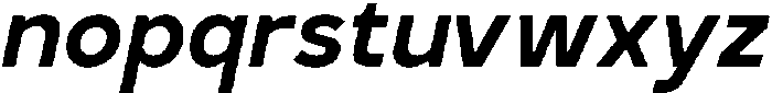 GC Monza Sans Semi Bold Italic otf (600) Font LOWERCASE
