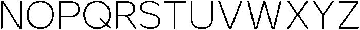 GC Monza Sans Thin ttf (100) Font UPPERCASE
