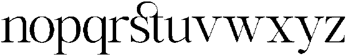 GC Mozarella Light otf (300) Font LOWERCASE