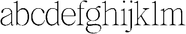 GC Mozarella Thin ttf (100) FONT