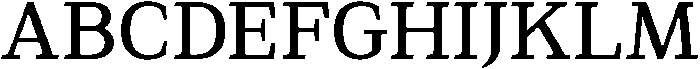 GC New Times Remain Medium otf (500) Font UPPERCASE