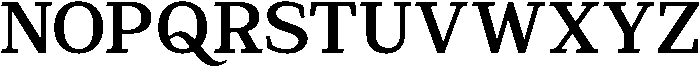 GC New Times Remain Semi Bold otf (600) Font UPPERCASE