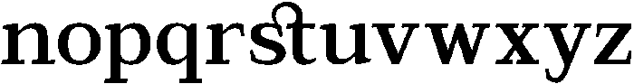 GC New Times Remain Semi Bold otf (600) Font LOWERCASE