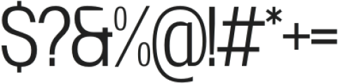 GC Nexora Extra Light otf (200) Font OTHER CHARS