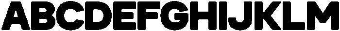 GC Nordix Black ttf (900) Font UPPERCASE