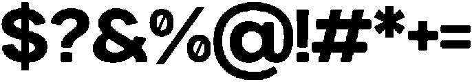 GC Nordix Bold otf (700) Font OTHER CHARS