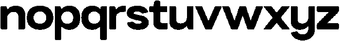 GC Nordix Bold otf (700) Font LOWERCASE