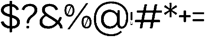 GC Nordix Light otf (300) Font OTHER CHARS
