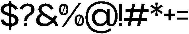 GC Nordix Regular otf (400) Font OTHER CHARS