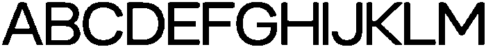 GC Nordix Regular otf (400) Font UPPERCASE