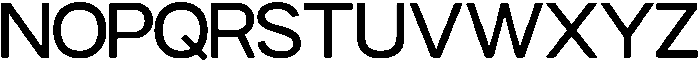 GC Nordix Regular otf (400) Font UPPERCASE