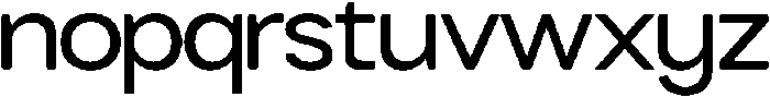 GC Nordix Regular otf (400) Font LOWERCASE