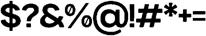 GC Nordix Semi Bold otf (600) Font OTHER CHARS
