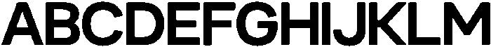 GC Nordix Semi Bold otf (600) Font UPPERCASE