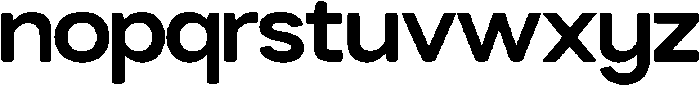 GC Nordix Semi Bold otf (600) Font LOWERCASE