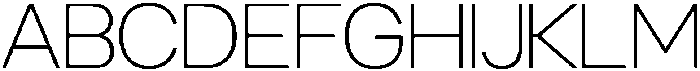 GC Nordix Thin otf (100) Font UPPERCASE