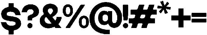 GC North Sans Bold otf (700) Font OTHER CHARS