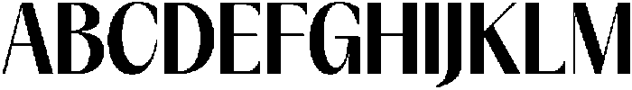 GC Once After Bold otf (700) Font UPPERCASE