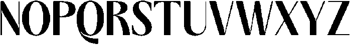 GC Once After Bold otf (700) Font UPPERCASE