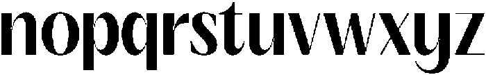 GC Once After Bold otf (700) Font LOWERCASE