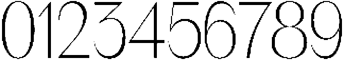 GC Once After Thin otf (100) Font OTHER CHARS
