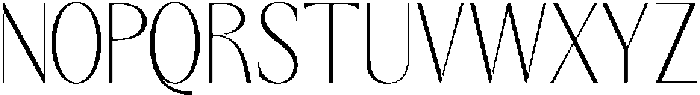 GC Once After Thin otf (100) Font UPPERCASE