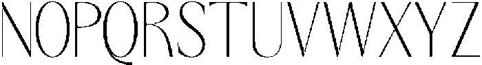 GC Once After Thin ttf (100) Font UPPERCASE