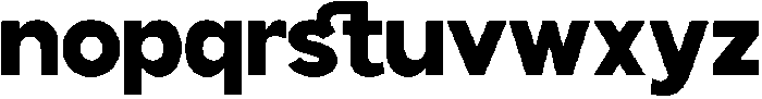 GC PROTAGE Extra Bold otf (700) Font LOWERCASE