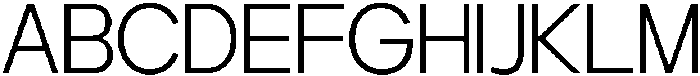 GC PROTAGE Extra Light otf (200) Font UPPERCASE