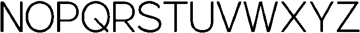 GC PROTAGE Extra Light otf (200) Font UPPERCASE